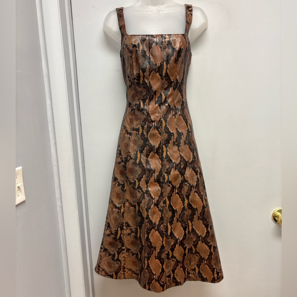 7 For All Mankind Faux Snakeskin Dress – NWT – Size Small
